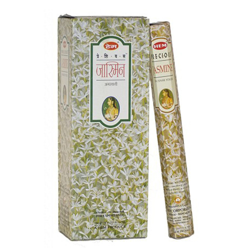 [HEM Precious Jasmine] 2x 20 Incense Sticks HEM Hex Meditation Aroma Fragrance