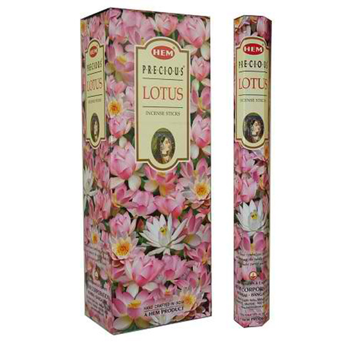 [HEM Precious Lotus] 2x 20 Incense Sticks HEM Hex Meditation Aroma Fragrance