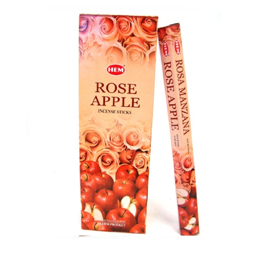 [HEM Rose Apple] 2x 20 Incense Sticks HEM Hex Meditation Aroma Fragrance