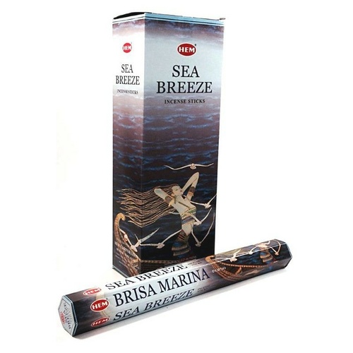 [HEM Sea Breeze] 2x 20 Incense Sticks HEM Hex Meditation Aroma Fragrance