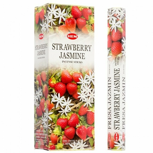 [HEM Strawberry Jasmine] 2x 20 Incense Sticks HEM Hex Meditation Aroma Fragrance