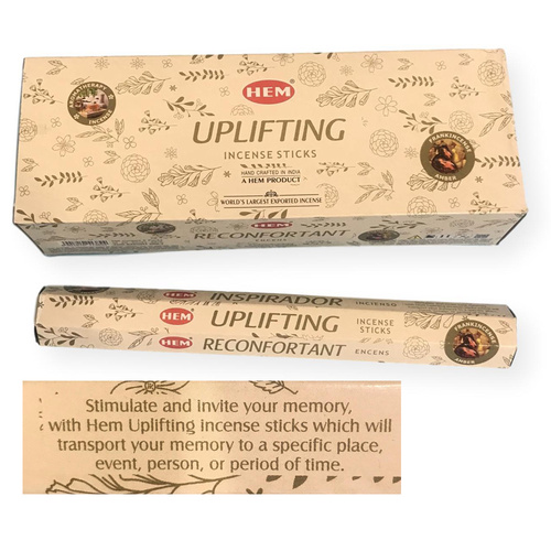 [HEM Uplifting] 2x 20 Incense Sticks HEM Hex Meditation Aroma Fragrance