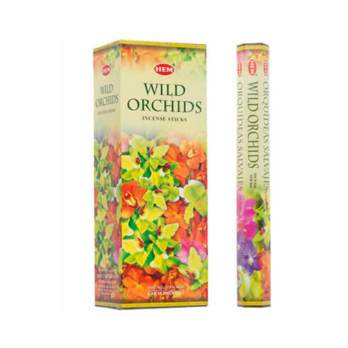 [HEM Wild Orchids] 2x 20 Incense Sticks HEM Hex Meditation Aroma Fragrance