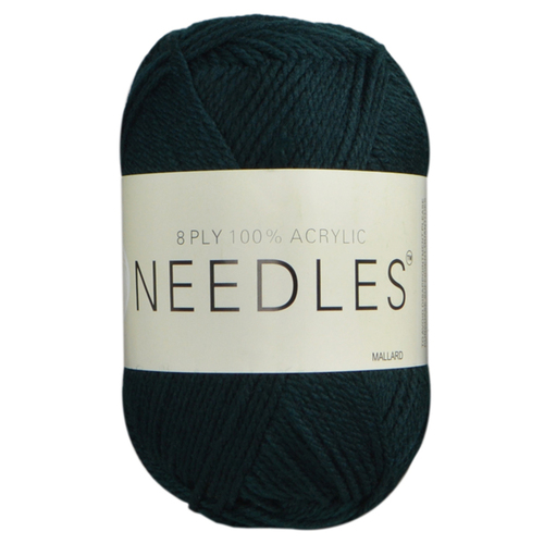 [#2191 Mallard] 100g Knitting Yarn 8 Ply Super Soft Acrylic Knitting Wool Solid Multi Colours