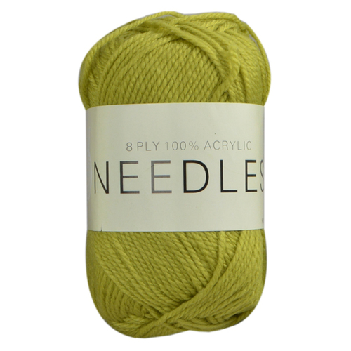 [#2199 Kiwi] 100g Knitting Yarn 8 Ply Super Soft Acrylic Knitting Wool Solid Multi Colours