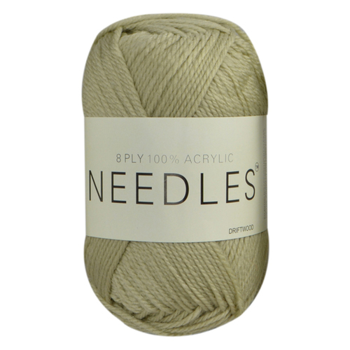 [#2202 Driftwood] 100g Knitting Yarn 8 Ply Super Soft Acrylic Knitting Wool Solid Multi Colours