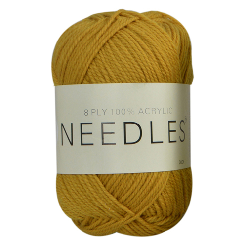 [#2212 Dijon] 100g Knitting Yarn 8 Ply Super Soft Acrylic Knitting Wool Solid Multi Colours