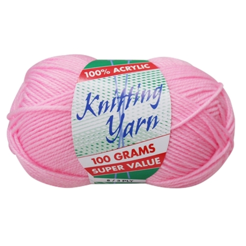 [#057 Fairy Floss - Yatsal] 100g Knitting Yarn 8 Ply Super Soft Acrylic Knitting Wool Solid Multi Colours