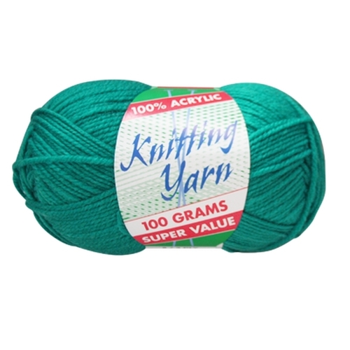 [#062 Teal - Yatsal] 100g Knitting Yarn 8 Ply Super Soft Acrylic Knitting Wool Solid Multi Colours