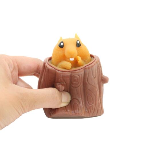 Fidget Toys Sensory ADHD Autism Stress Relief Hand Fidget Kids Adult  - [Pop up Squirrel]