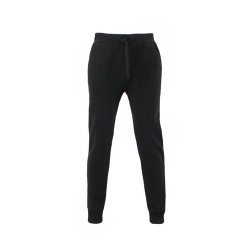 FIL Men's Track Pants Sherpa Fleece Lined Casual Trousers Sweat Pants [Size: L] [Colour: Black]