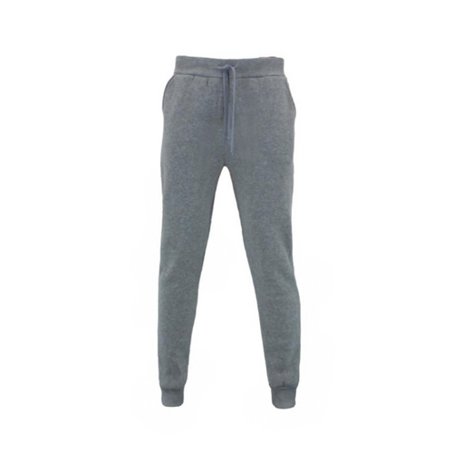 FIL Men's Track Pants Sherpa Fleece Lined Casual Trousers Sweat Pants [Size: S] [Colour: Light Grey]
