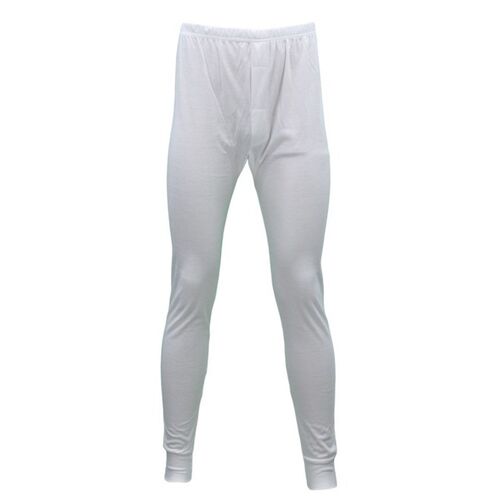 Men's Merino Wool Blend Long Sleeve Thermal Top Pants Long Johns Underwear S-2XL [Size: 2XL] [Colour: Men's Long Johns - Beige]