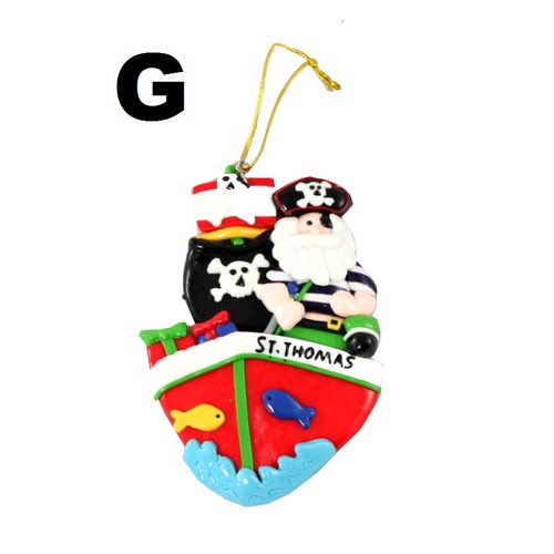Christmas Decoration Tree Ornament Hanging Xmas Décor Santa Reindeer Angel A [Design: G] 