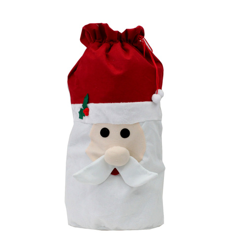 Christmas XMAS Large Jumbo Felt Santa Sack Children Gifts Stocking Bag [Design: 56x87 Santa Claus]