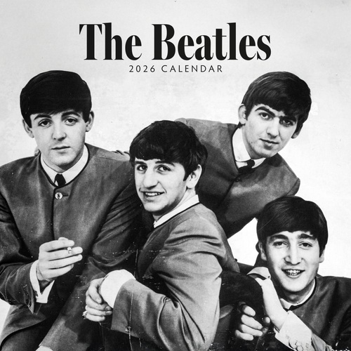 The Beatles - 2026 Red Robin Square Wall Calendar Monthly Planner