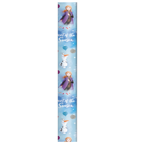 Disney Kids Christmas Gift Wrap Rolls Wrapping Paper 3m x 70cm [Design: Frozen A]