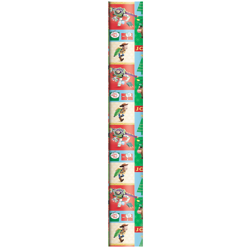 Disney Kids Christmas Gift Wrap Rolls Wrapping Paper 3m x 70cm [Design: Toy Story A]