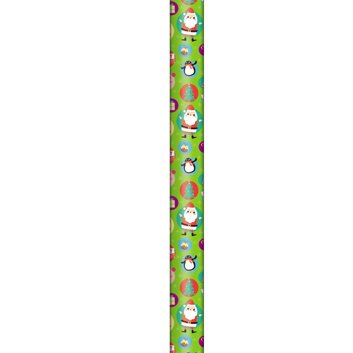 Christmas Gift Wrap Rolls Wrapping Paper 10m x 70cm Festive Xmas [Design: L]