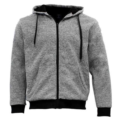 fur hooded jumper