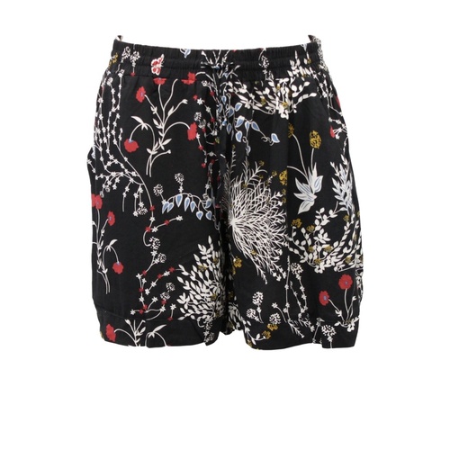 NEW Women's Summer High Waist Dress Shorts w Prints Comfy Loose Fit Wide Leg [Size: XS] [Colour: Spring ]