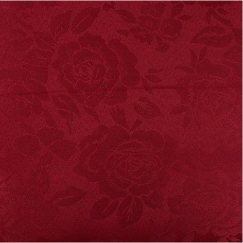 Rectangle Tablecloth Table Cover Rose Christmas Linen Dining Red White 150x230cm [Design:Rose (Red)]