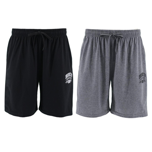 FIL Men's Cotton Shorts Casual Sleep Lounge Gym Sports Jogging - Brooklyn B