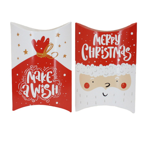 Christmas Kids Money Gift Card Box Presents Candy Stocking Xmas [Design: A] [Size: Small (4pcs)]