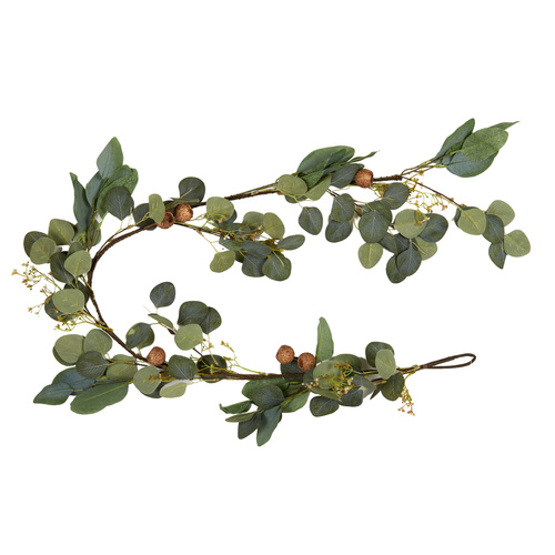 150cm Artificial Vine Garland Wedding Christmas Australian Eucalyptus Gumnuts