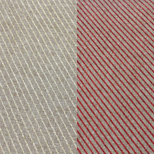 Christmas XMAS Burlap Hessian Table Runner w Red Gold Glitter Tassel 32x180cm [Design: Elegance] [Colour: Red]