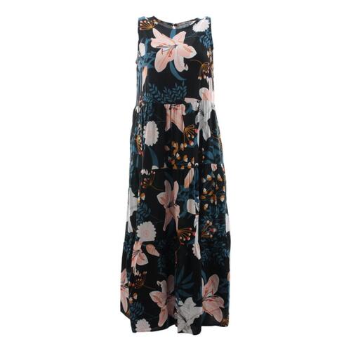 FIL Women's Sleeveless Long Summer Dress - A [Size: 8]