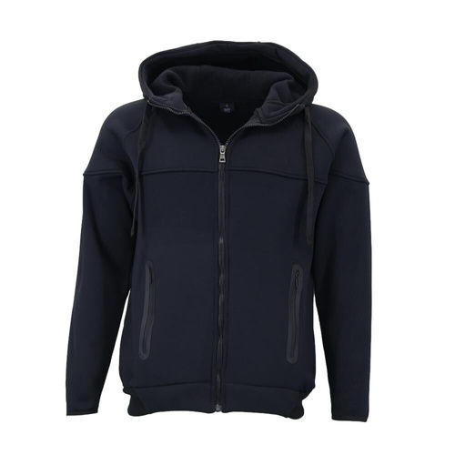 FIL Men's Fleece Zip Hoodie Jacket - Black [Size: S]