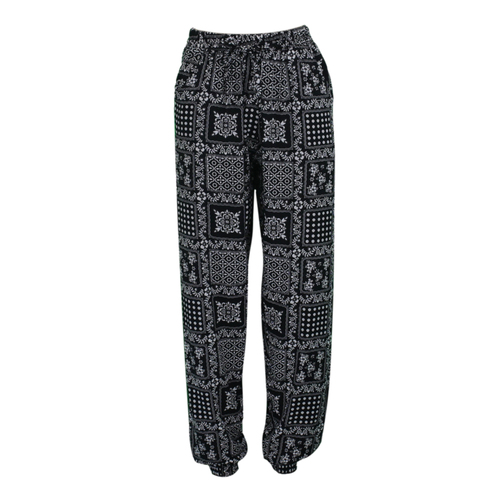 FIL Women's Harem Pants - Pattern B [Size: 8]