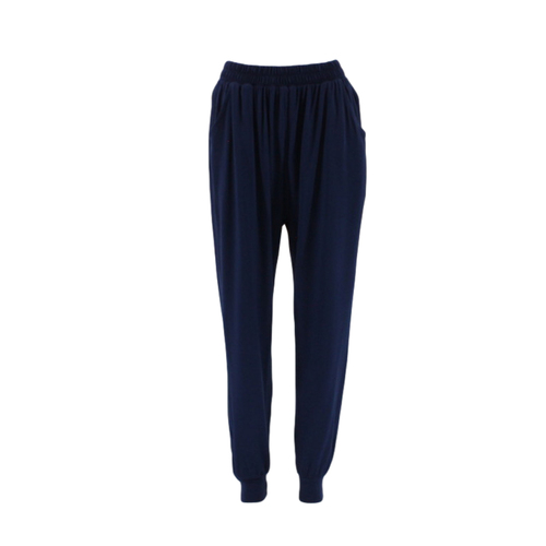 FIL Women's Harem Pants - Navy [Size: 8]