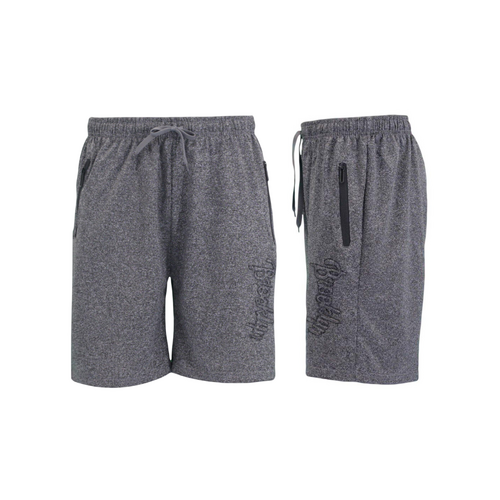 FIL Men's Shorts w Zipped Pockets - Brooklyn - Dark Grey [Size: S]