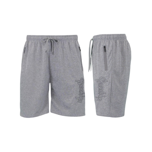 FIL Men's Shorts w Zipped Pockets - Brooklyn - Light Grey [Size: S]