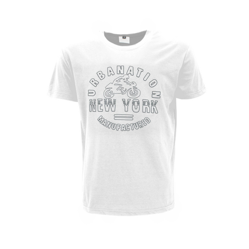 FIL Men's Embossed Cotton T-shirt - Urbanation/Taupe [Size: S]