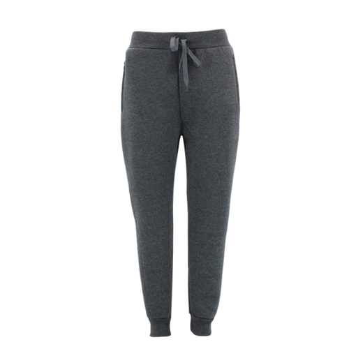FIL Women's Sherpa Fleece Track Pants - Dark Grey [Size: 14]