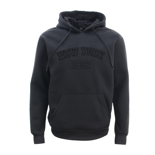 FIL Men's Embossed Fleece Hoodie - New York/Black [Size: S]