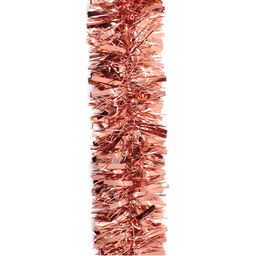 5x Luxury Christmas Tinsel Garland - Rose Gold Mixed